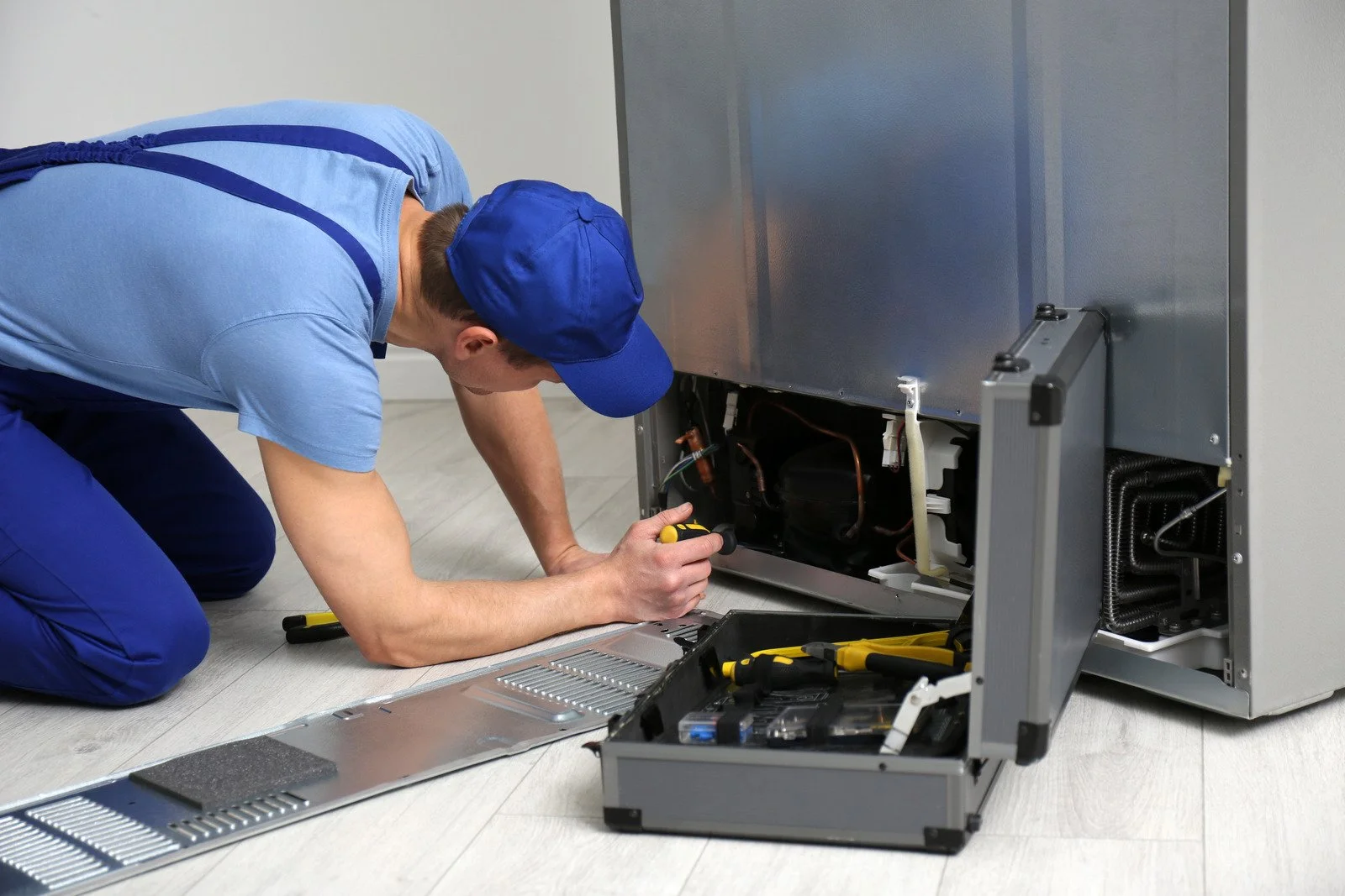 Fix My Air DFW servicing a Rheem system in Fort Worth