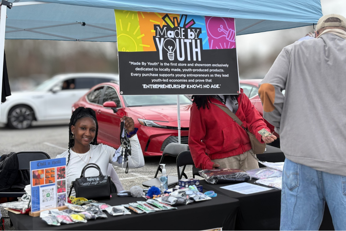 Made By Youth market display