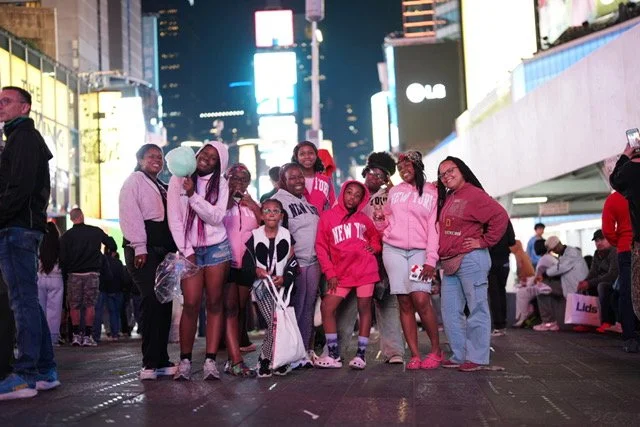 Youth participating in Smart Hustle Abroad in New York City
