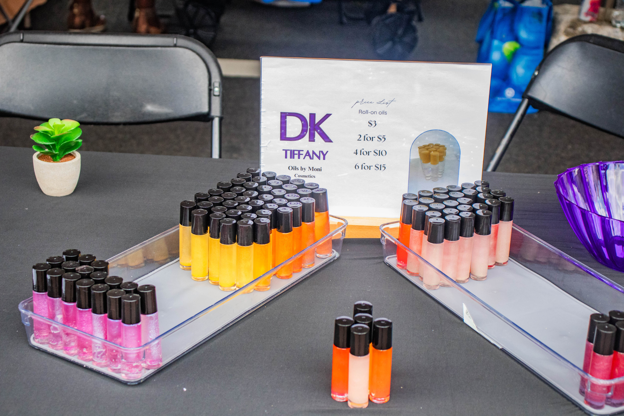 DK Tiffany roll-on oils