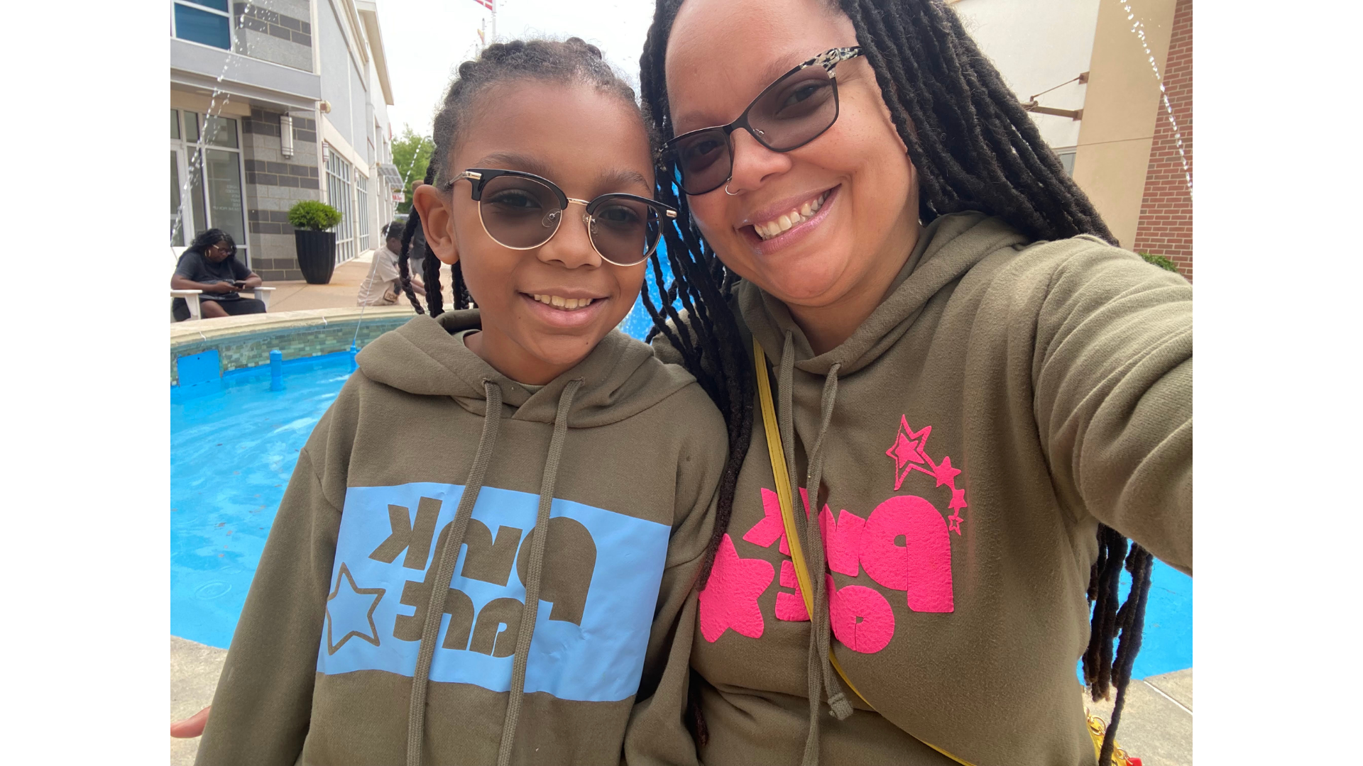 Pink Art hoodies by Journey