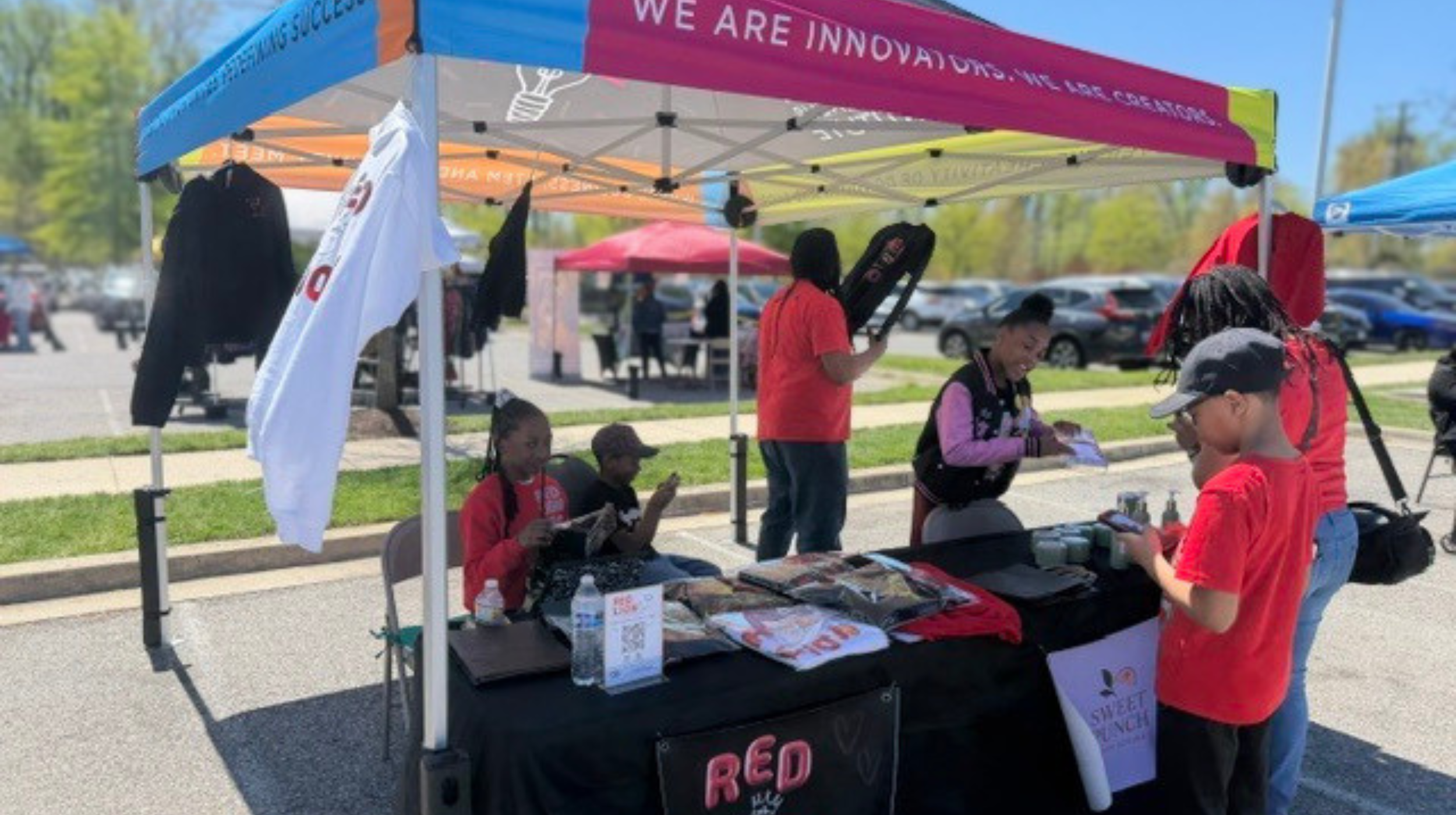 YEI youth pop-up market