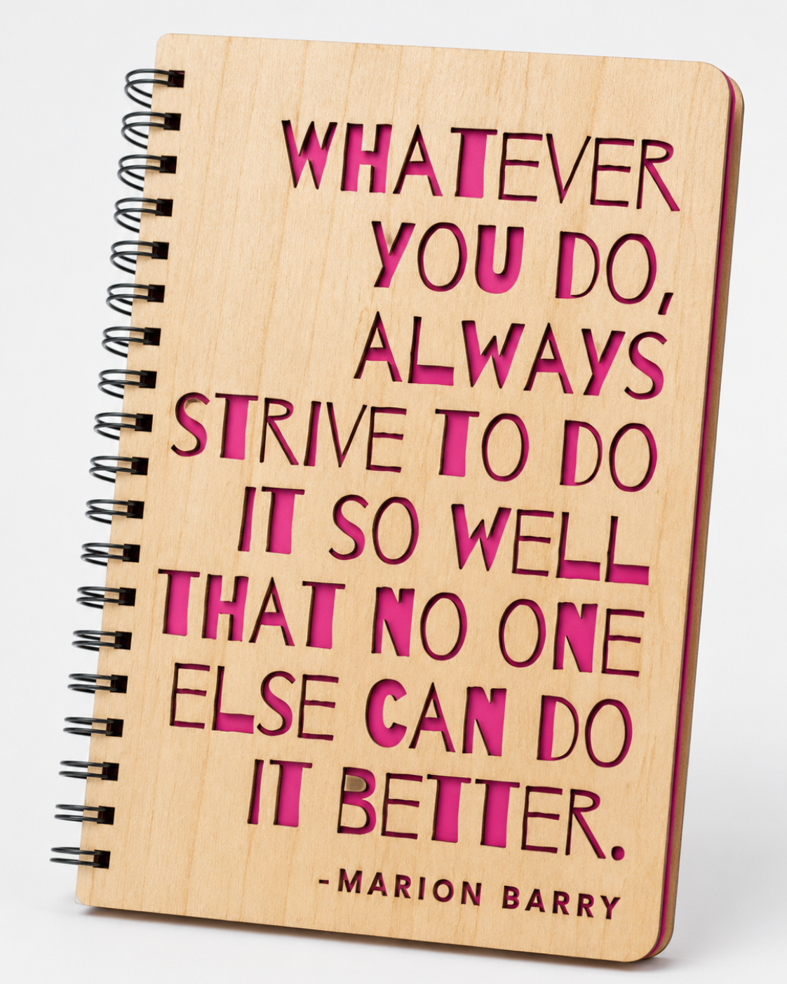 Made By Youth laser-cut journals