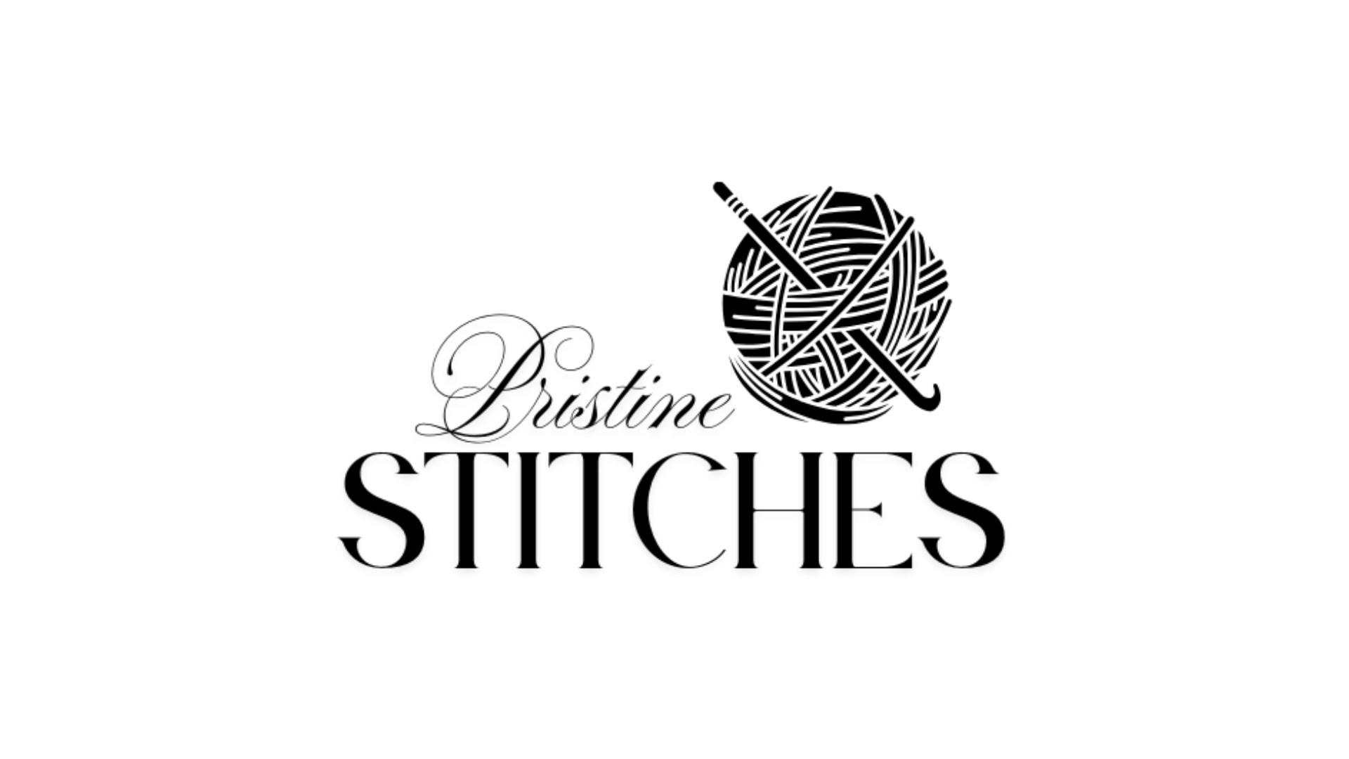 Pristine Stitches logo or crochet product image