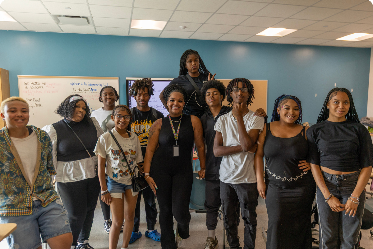YEI youth learning, creating, and building opportunity
