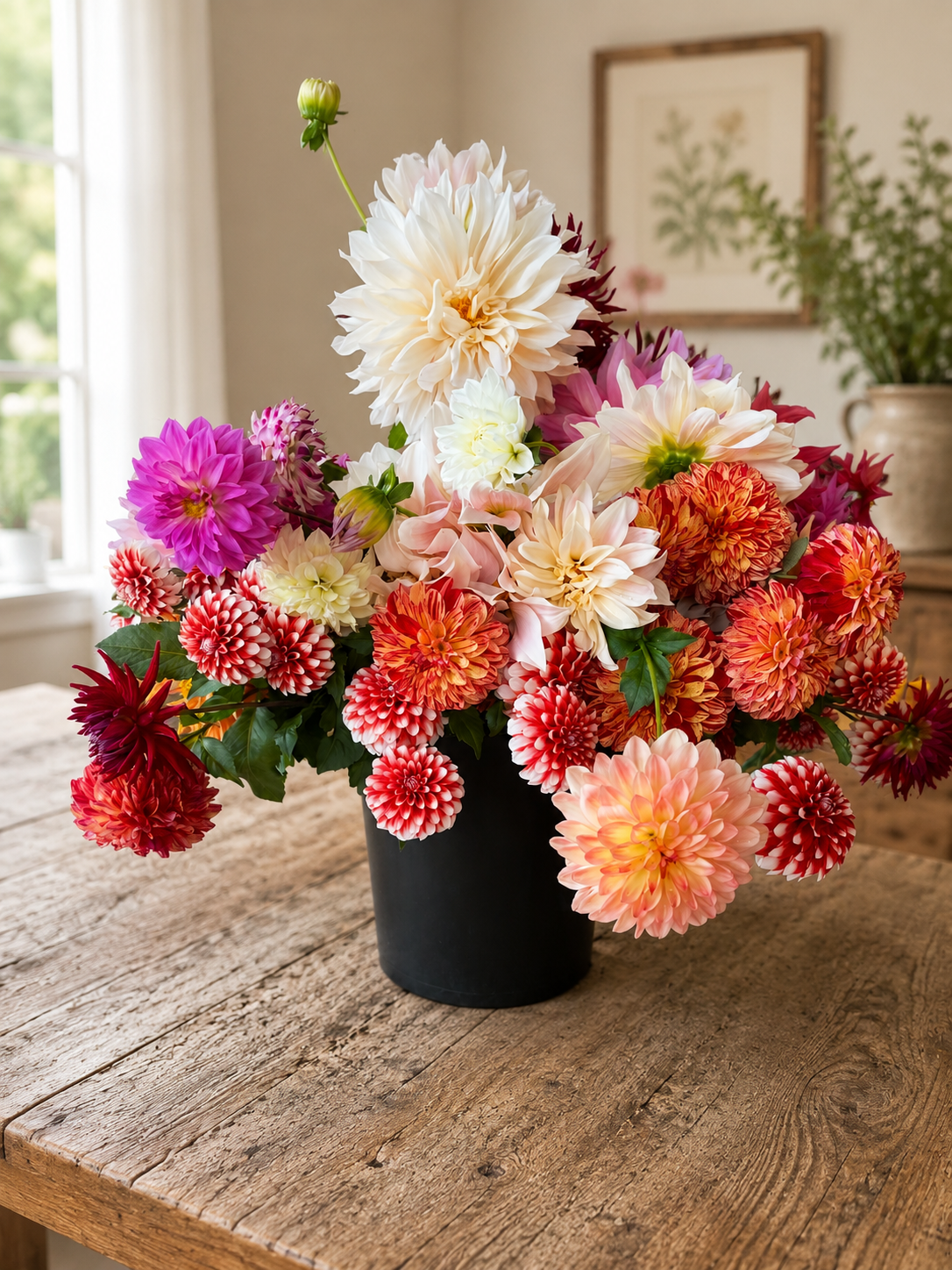 Study in dahlia variation