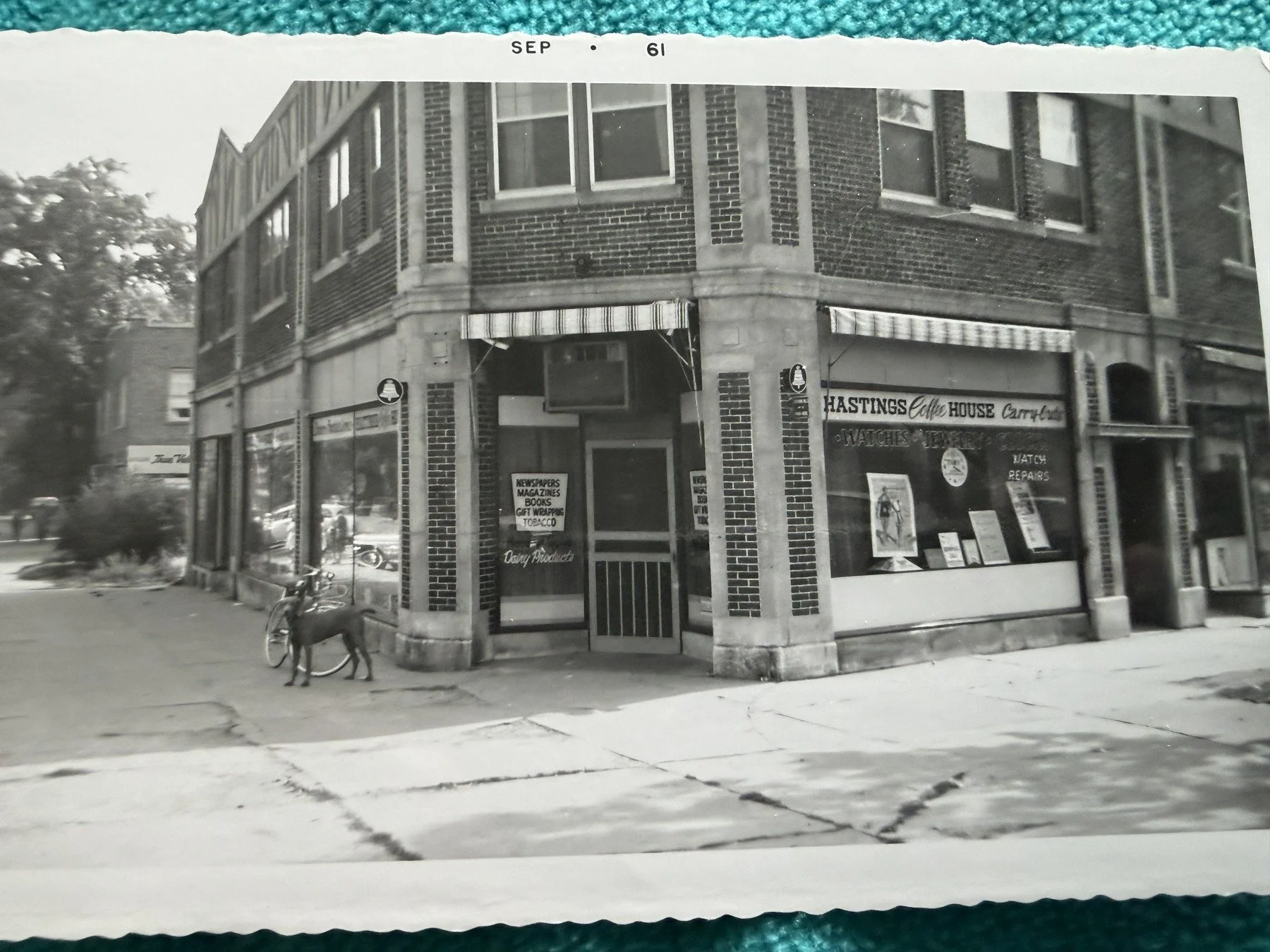 Early 1950’s: Hastings Coffee House in what is now Inovasi on Scranton Ave.