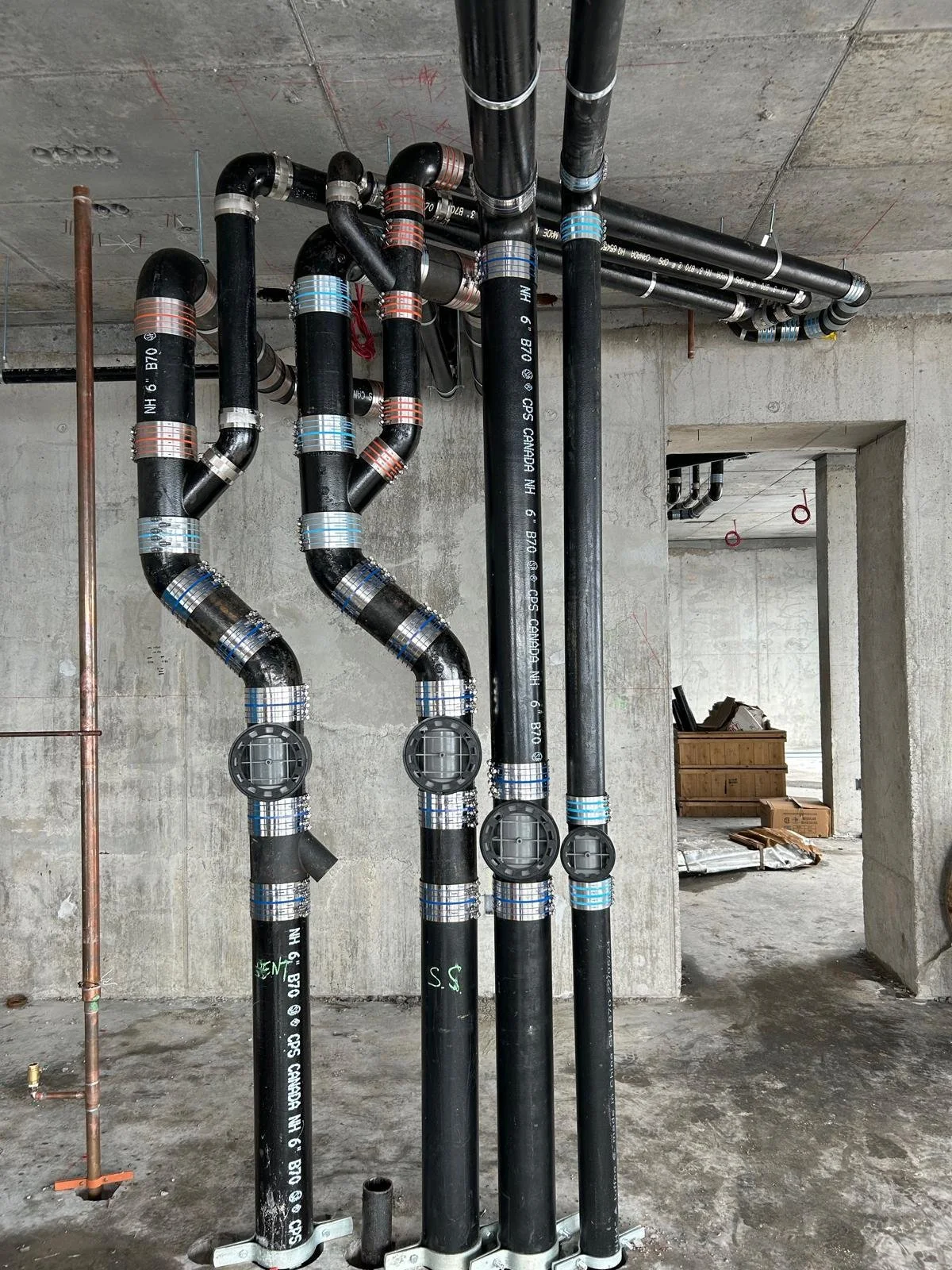 Seal Plumbing commercial project 5