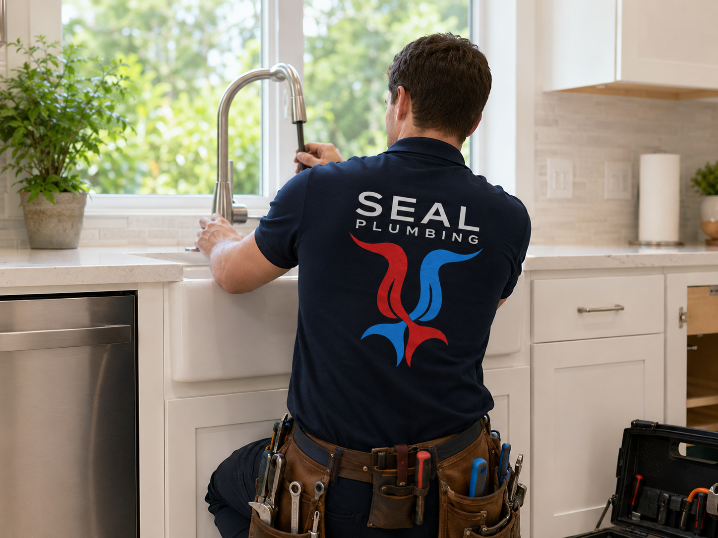 Seal Plumbing fixture and faucet replacement