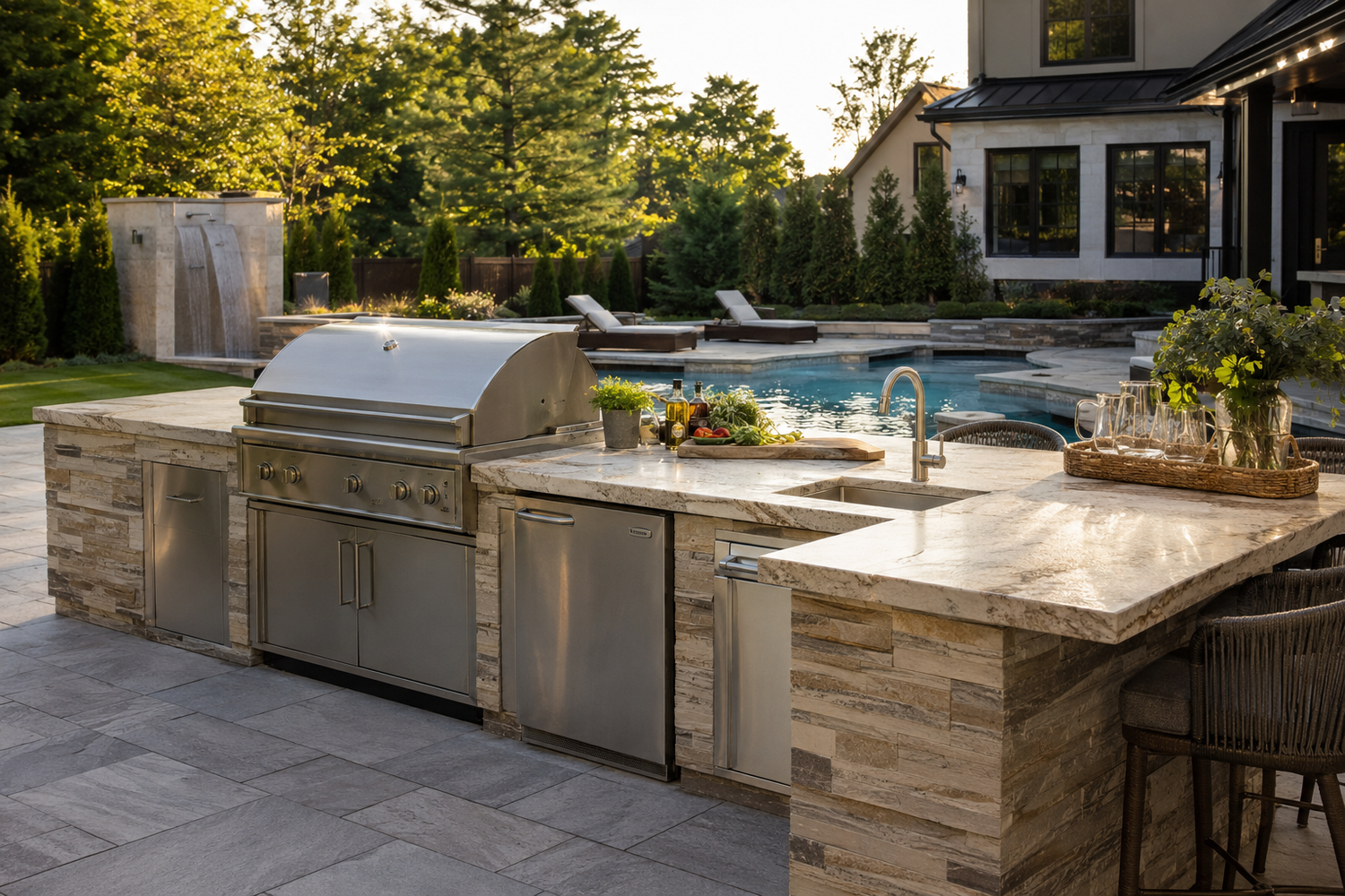 Seal Plumbing outdoor pool and backyard plumbing