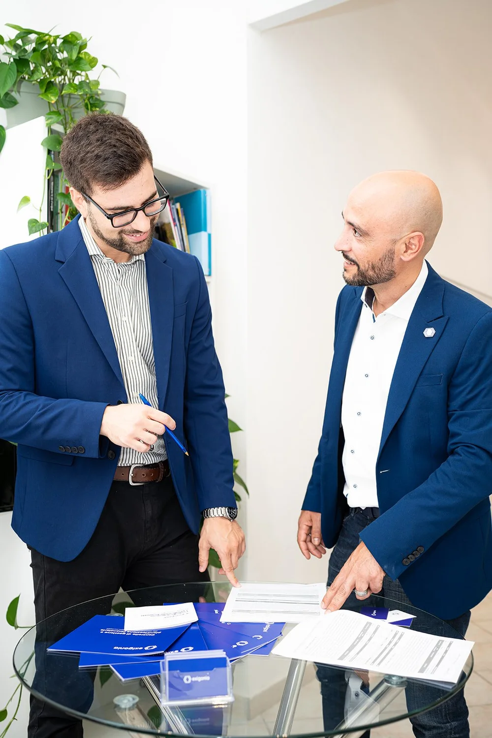 Account Manager di Exigonia spiega la fotografia gestionale a un controller