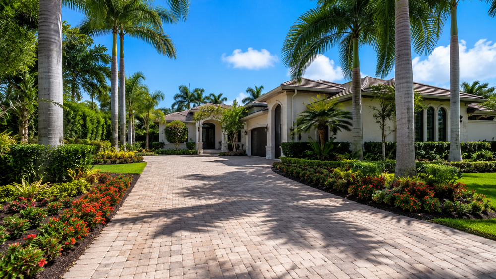 Driveway and paver cleaning