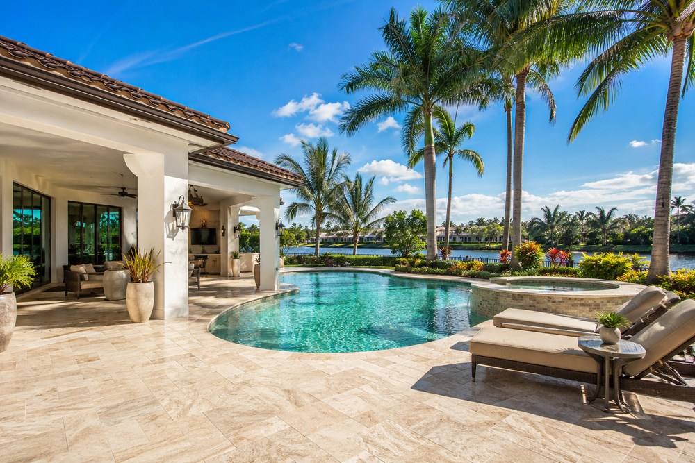 Pool deck and patio cleaning