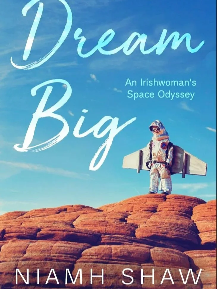 Dream Big book cover by Niamh Shaw