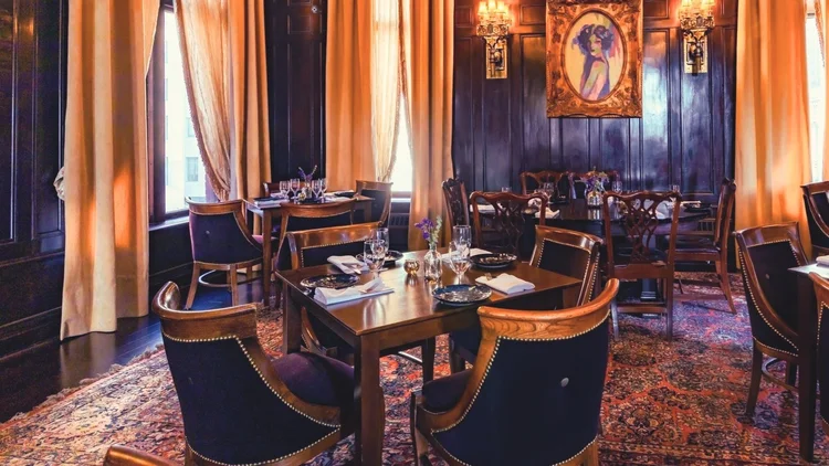 The dining room at Bohemia Detroit