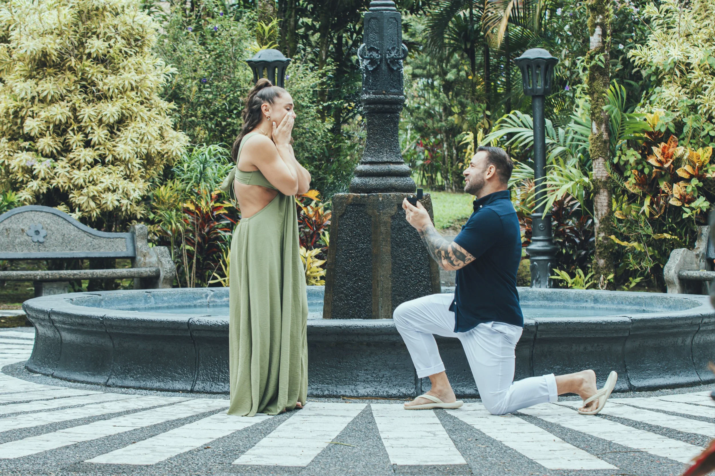 Allison and Anthony together in Costa Rica