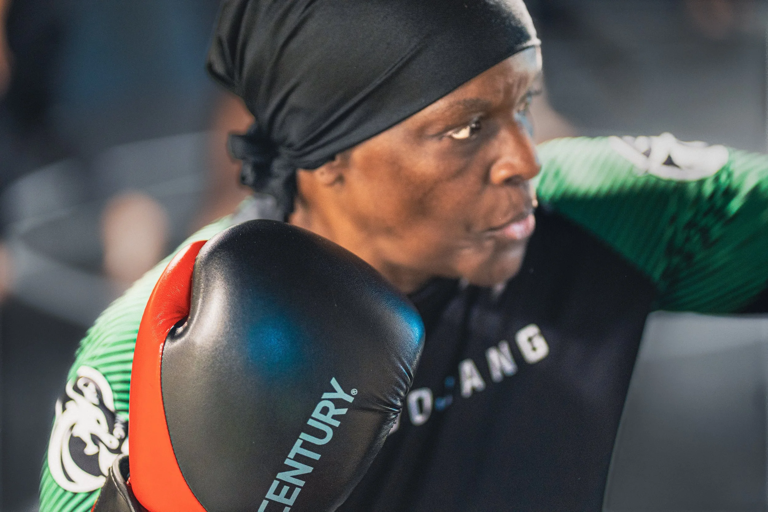 Punching drills in adult martial arts at The Dojang Trussville