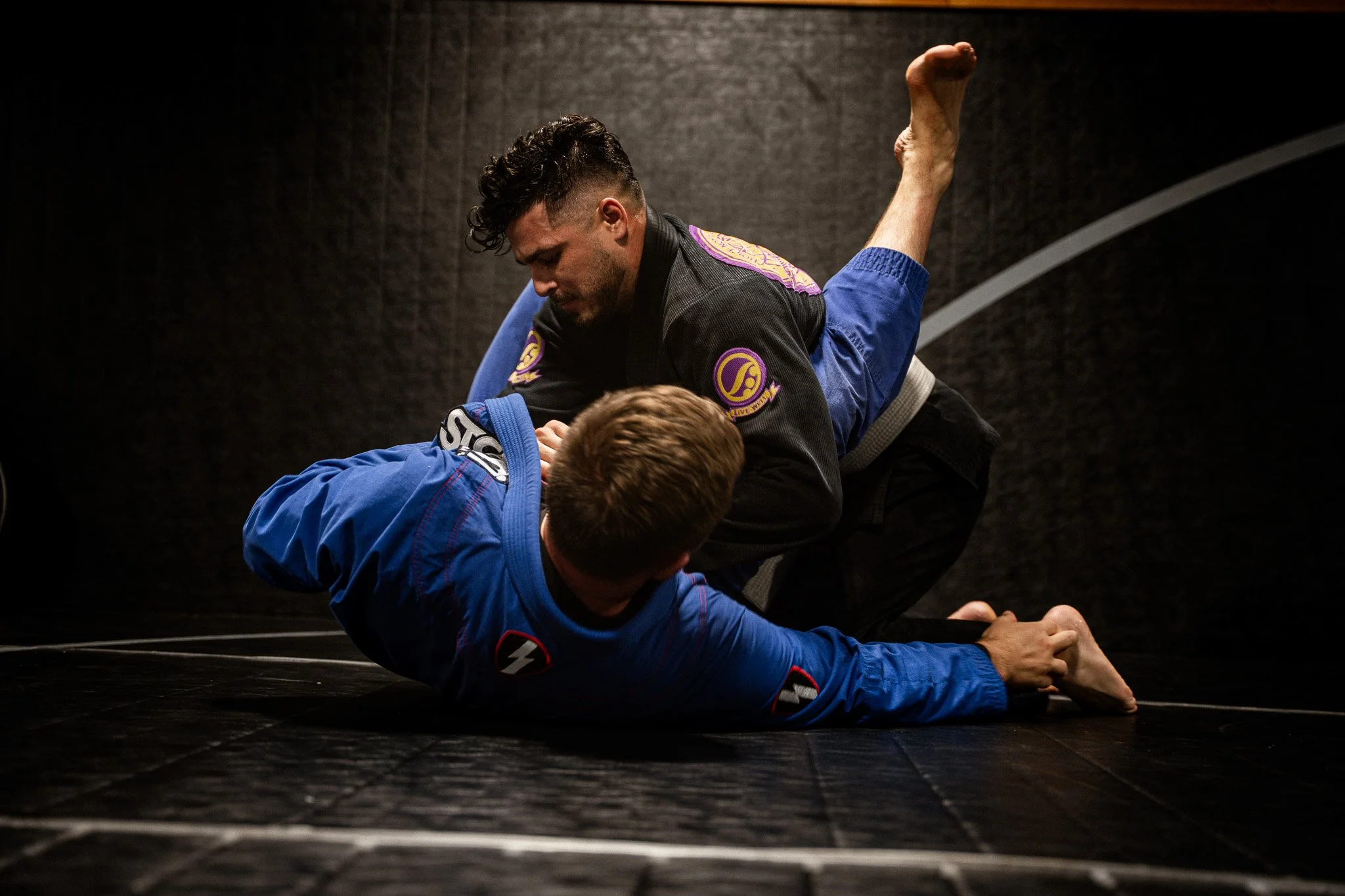 Brazilian Jiu Jitsu match at The Dojang Trussville