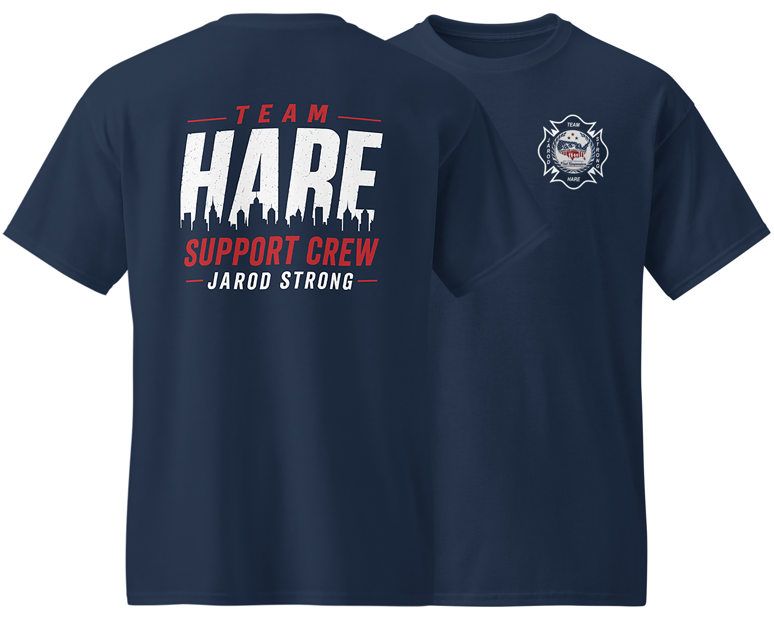Hare Strong Support Crew shirt