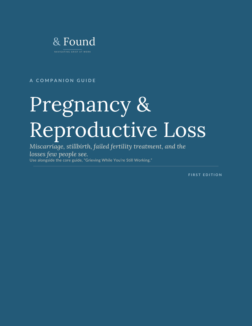 Pregnancy & Reproductive Loss cover