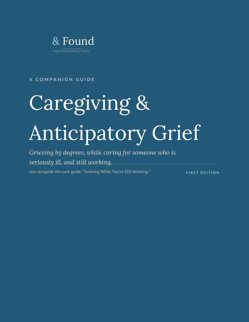 Caregiving & Anticipatory Grief cover