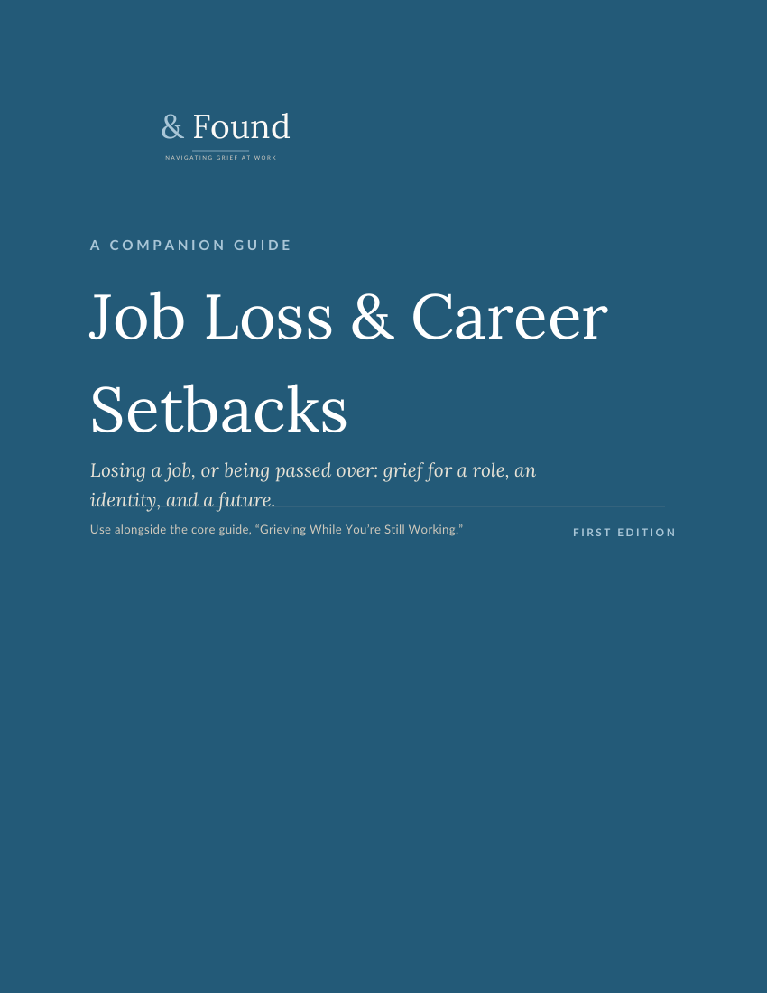 Job Loss & Career Setbacks cover