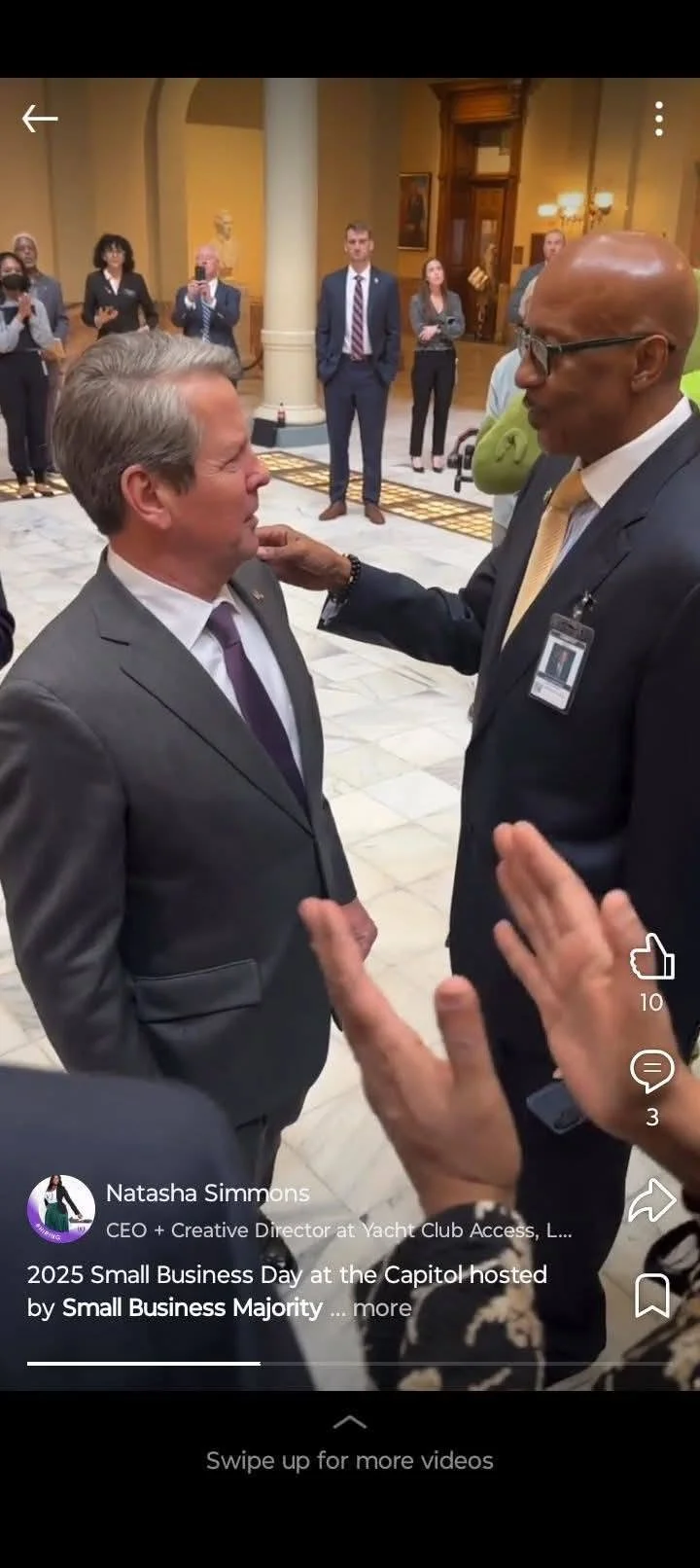 Small Business Day Gov Kemp