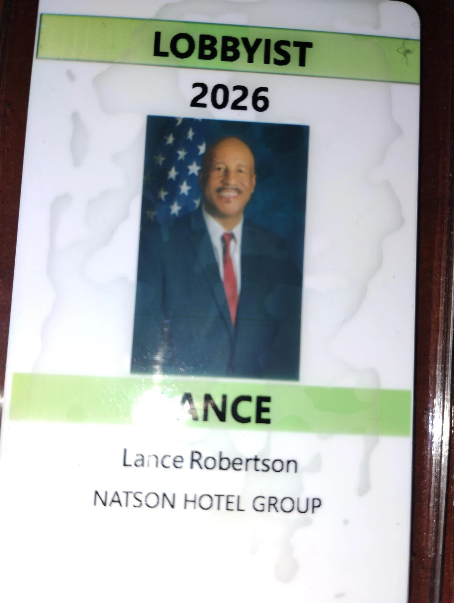 Lobbyist Badge