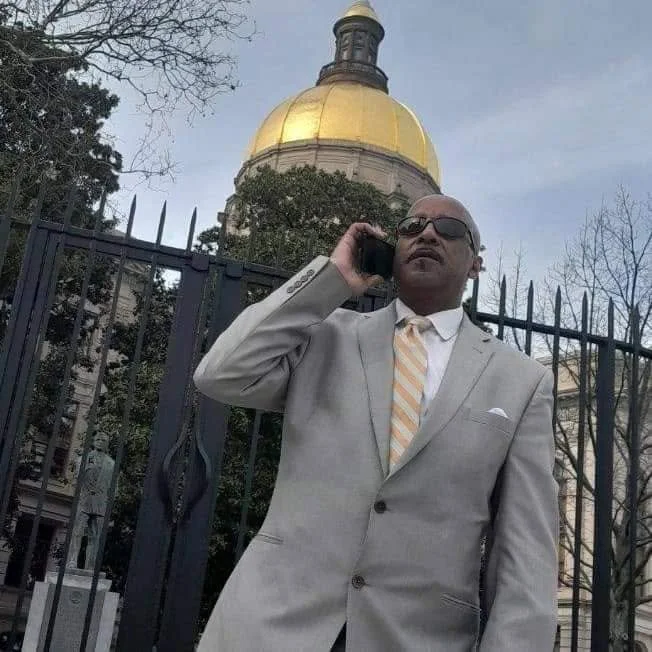Lance Robertson at Georgia Capitol Gold Dome