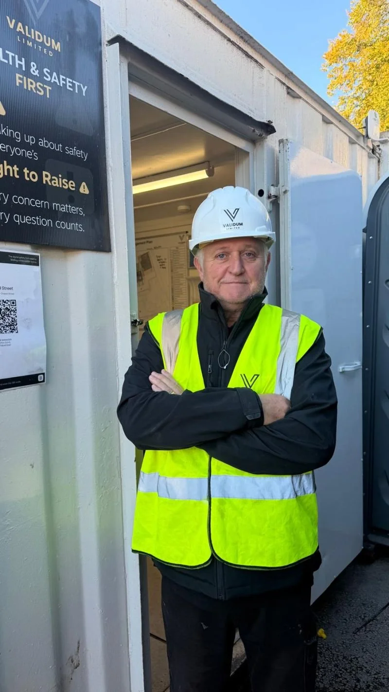 Kevin Mckinney on site, welcomed to the Validum team