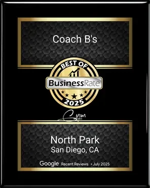 Coach B SD Best of Award Badge