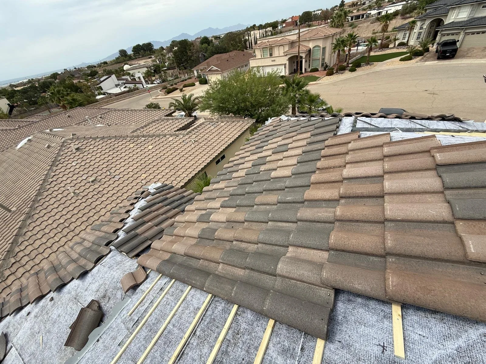 Residential roof installation West Valley AZ