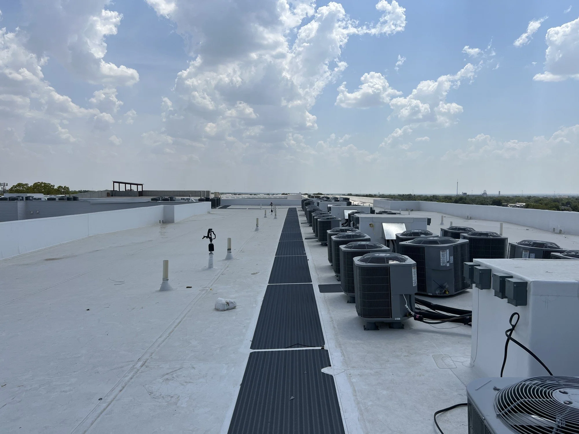 Commercial flat roof TPO membrane West Valley AZ
