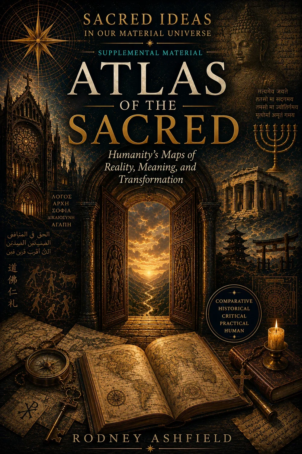 Cover of Atlas of the Sacred by Rodney Ashfield