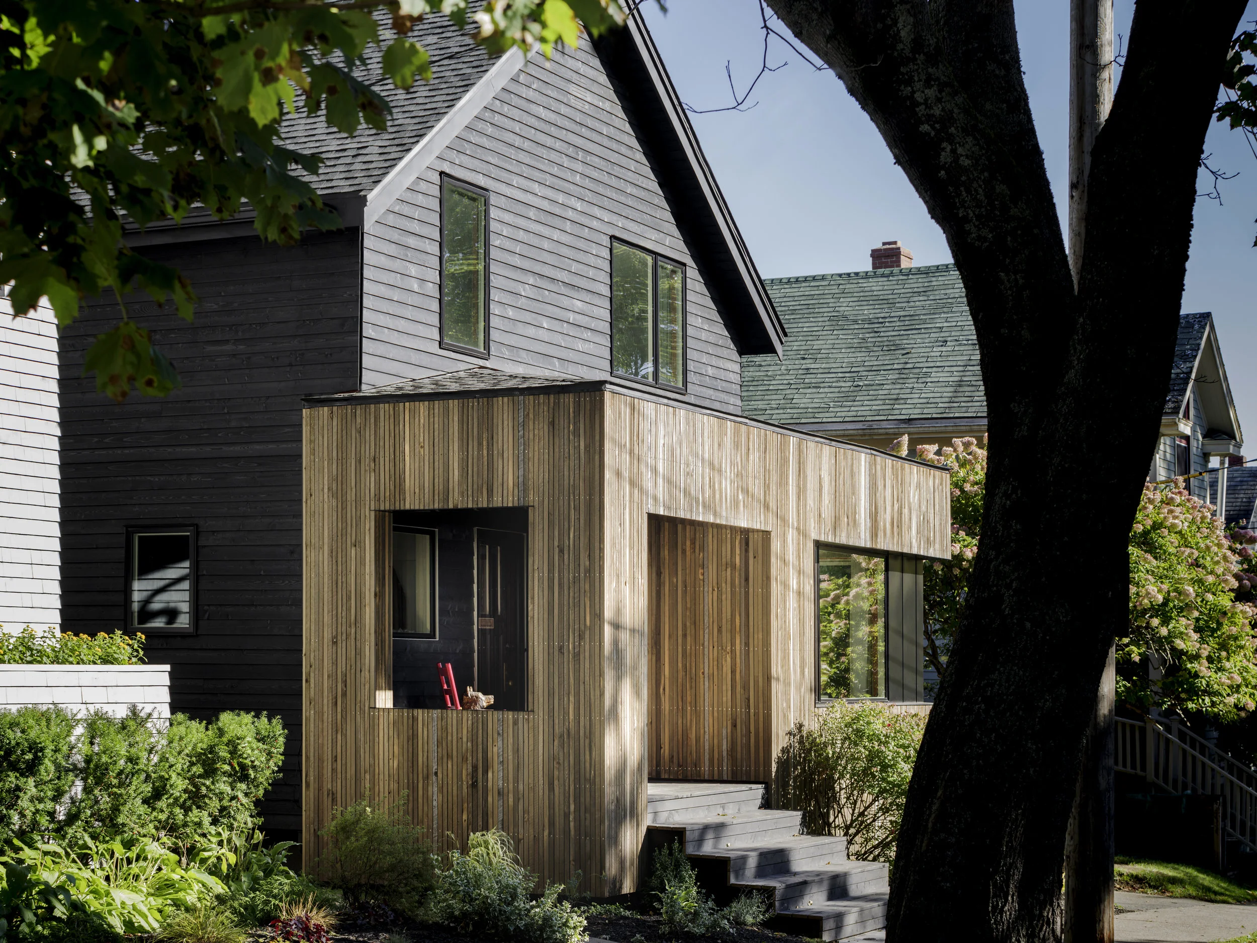 Elm Residence Hemlock Cladding Detail