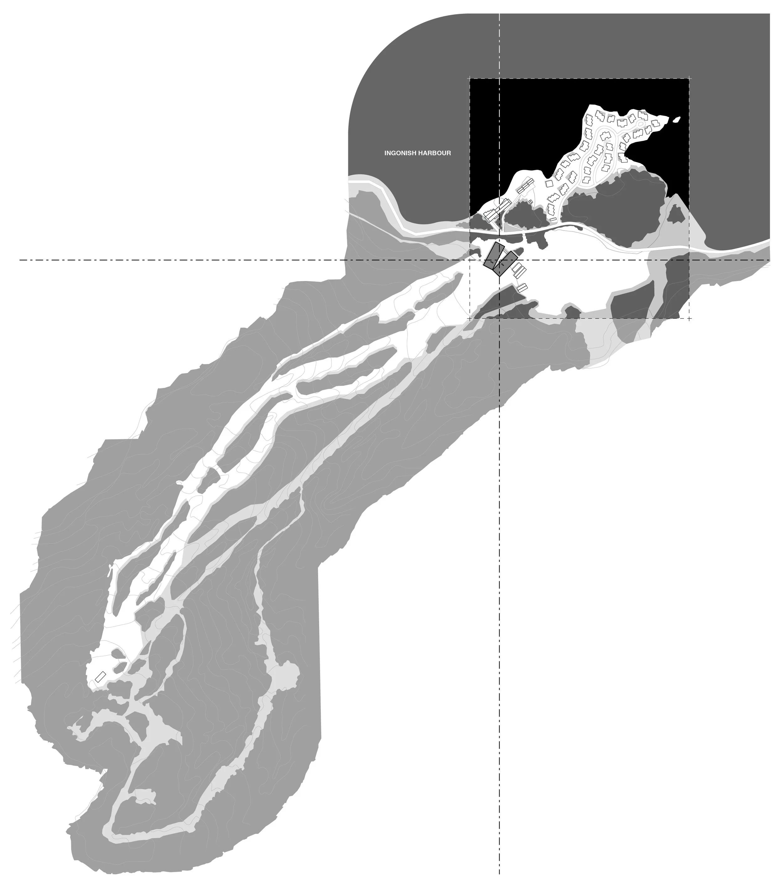 Cape Smoky Ski Lodge Regional Site Plan Drawing