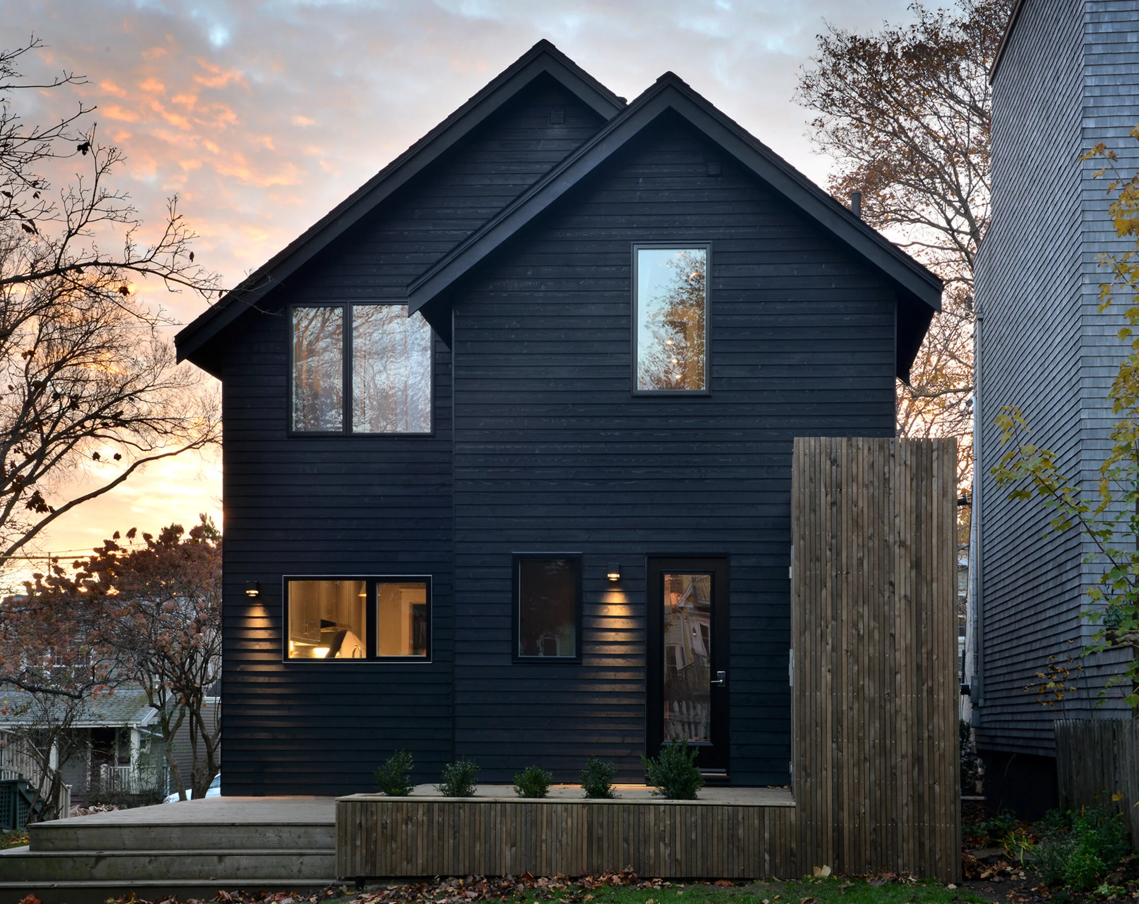 Elm Residence Front Porch Architecture