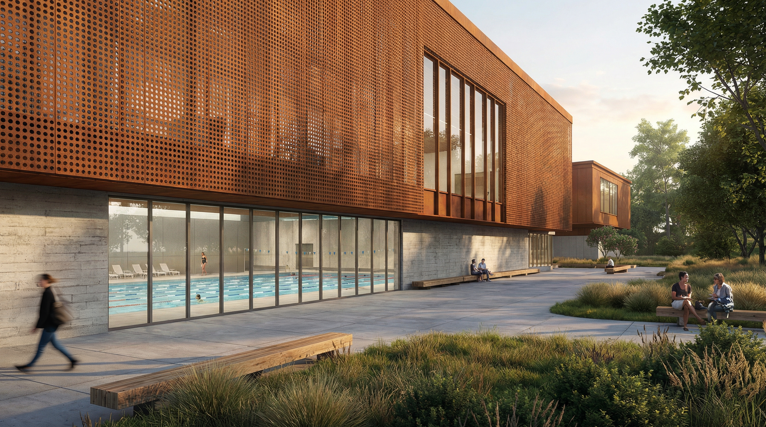 Ingonish Community Centre Aquatic Centre Interior View