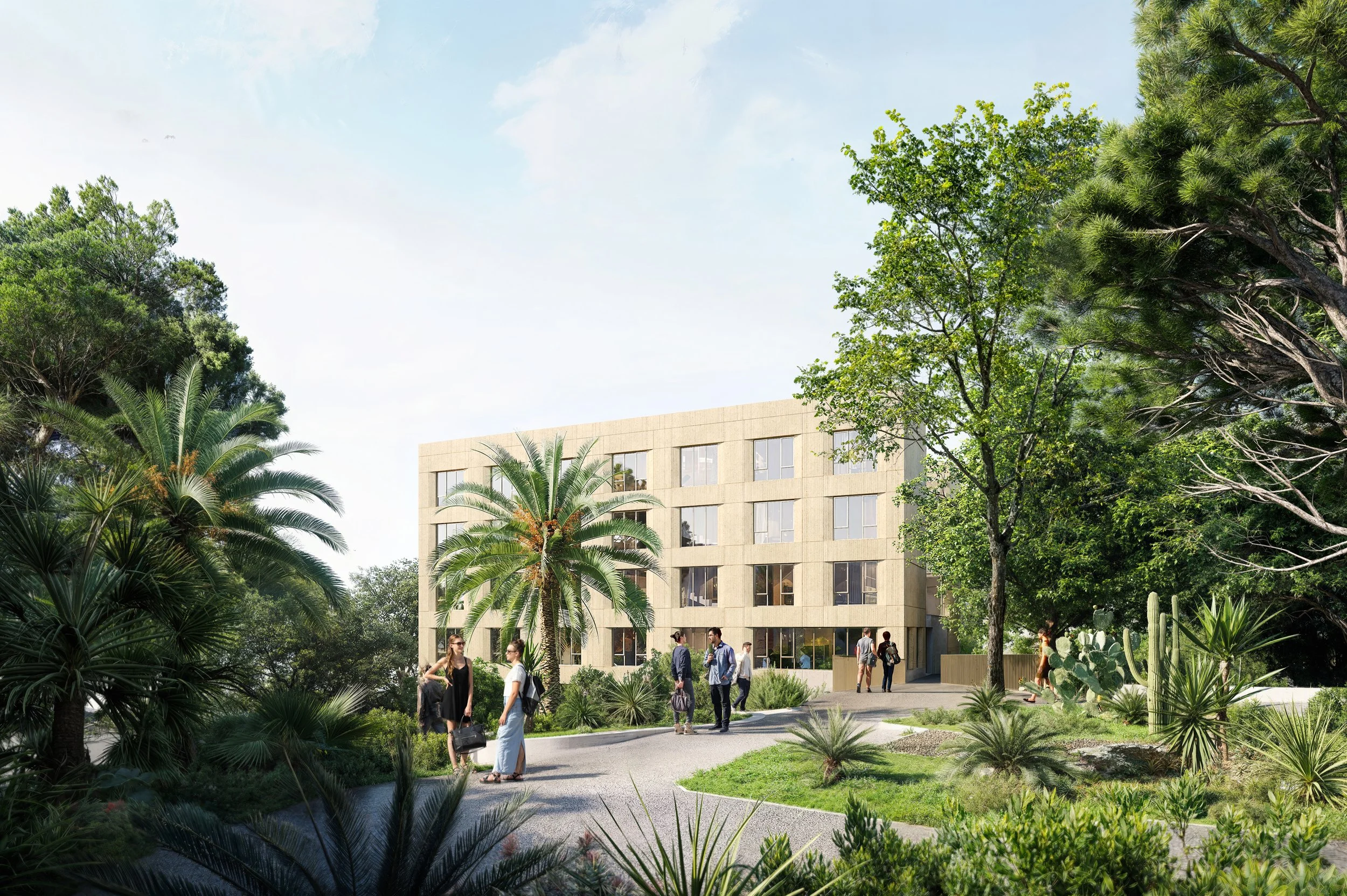 Vue de l'école annexe