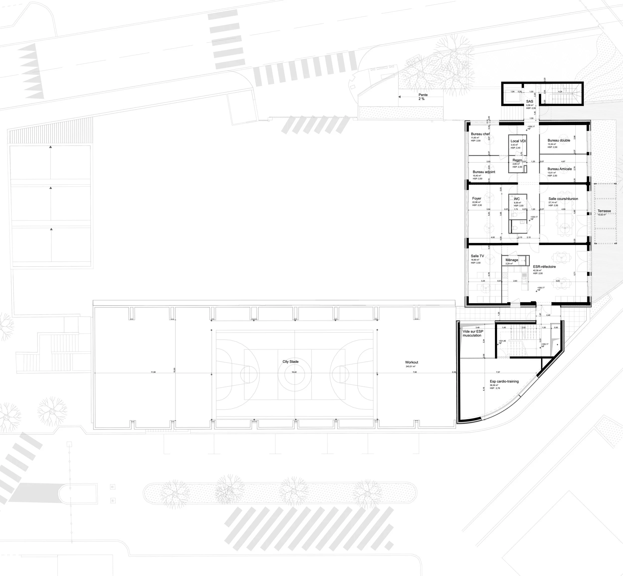 Plan Méridia — R+3