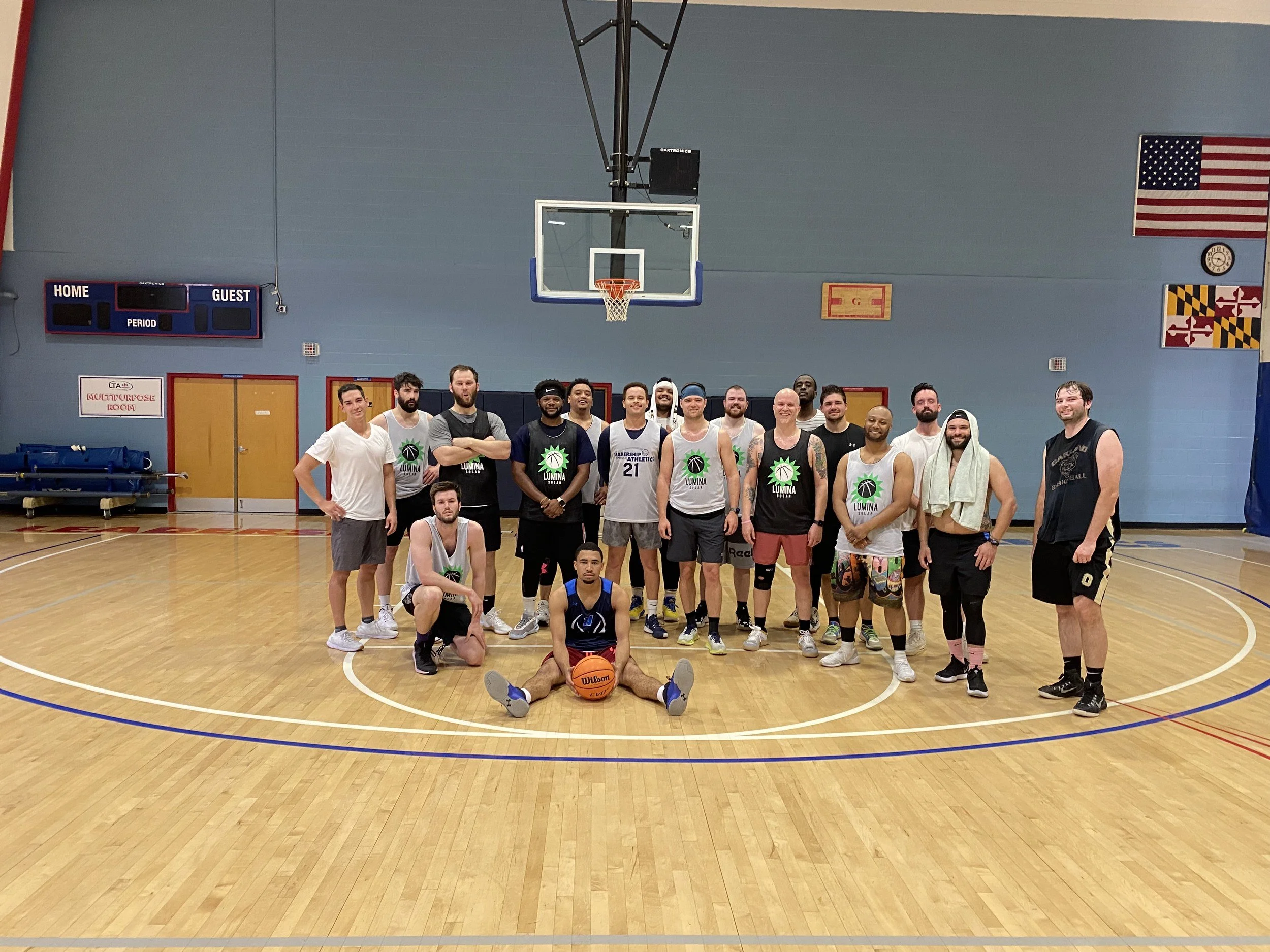 Morning Hoops team photo