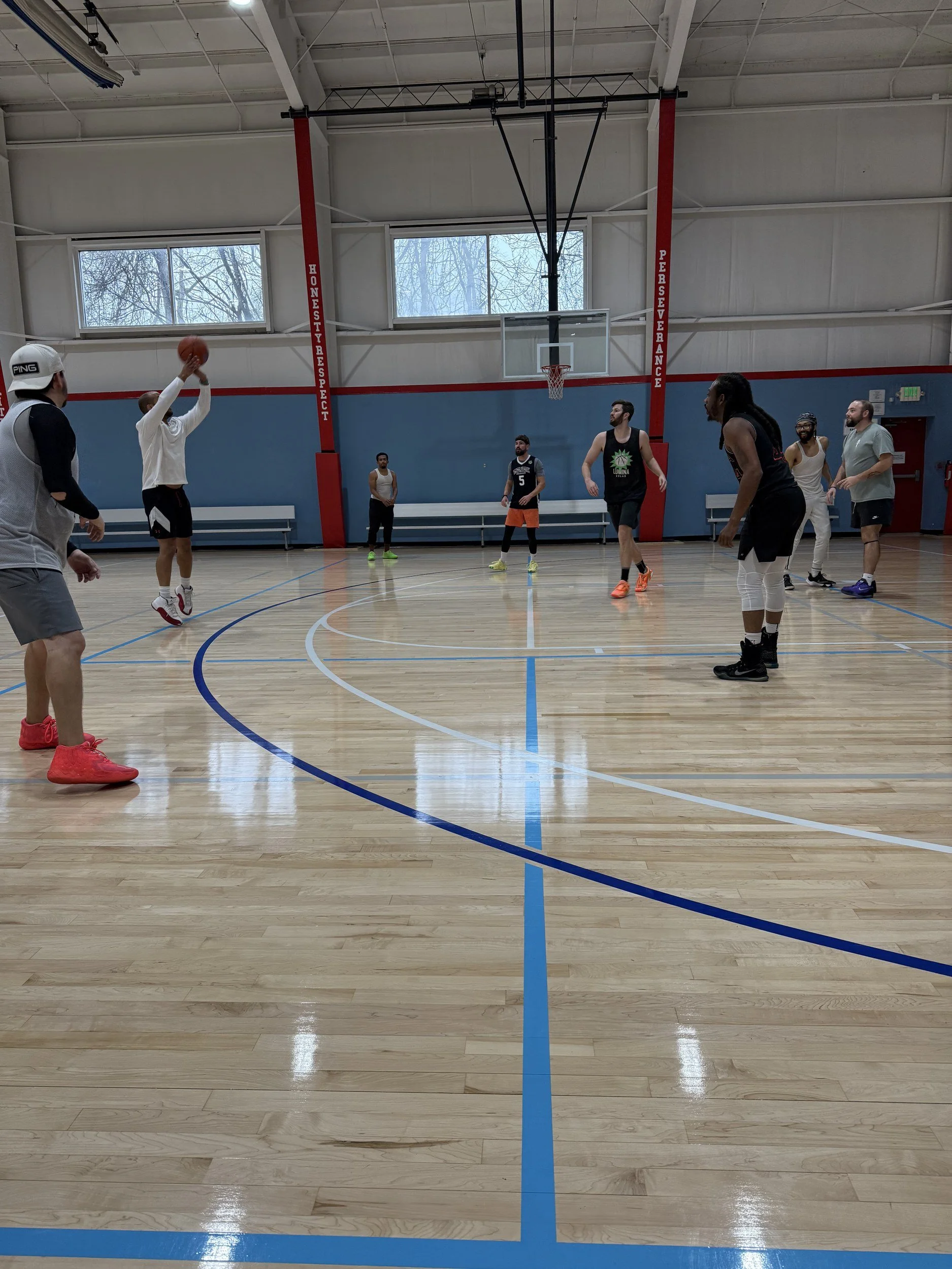 Morning Hoops team photo