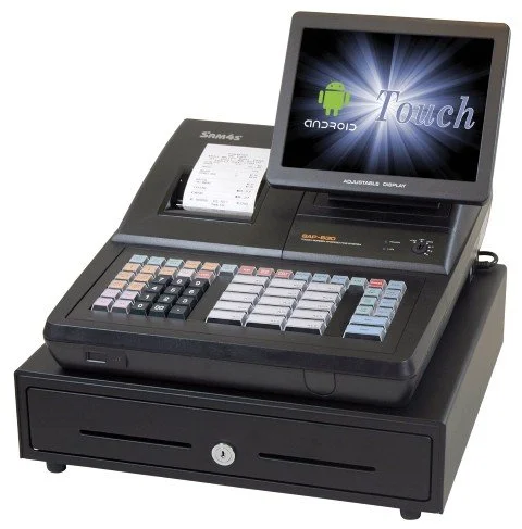 SAM4S SAP-630RT touchscreen cash register and point of sale terminal