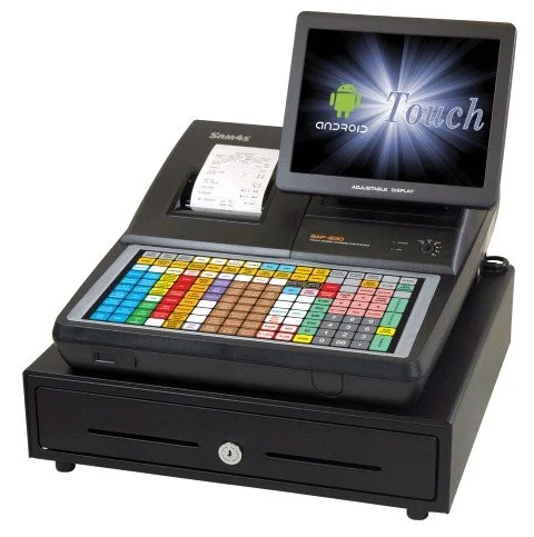 SAM4S SAP-630FT touchscreen POS cash register