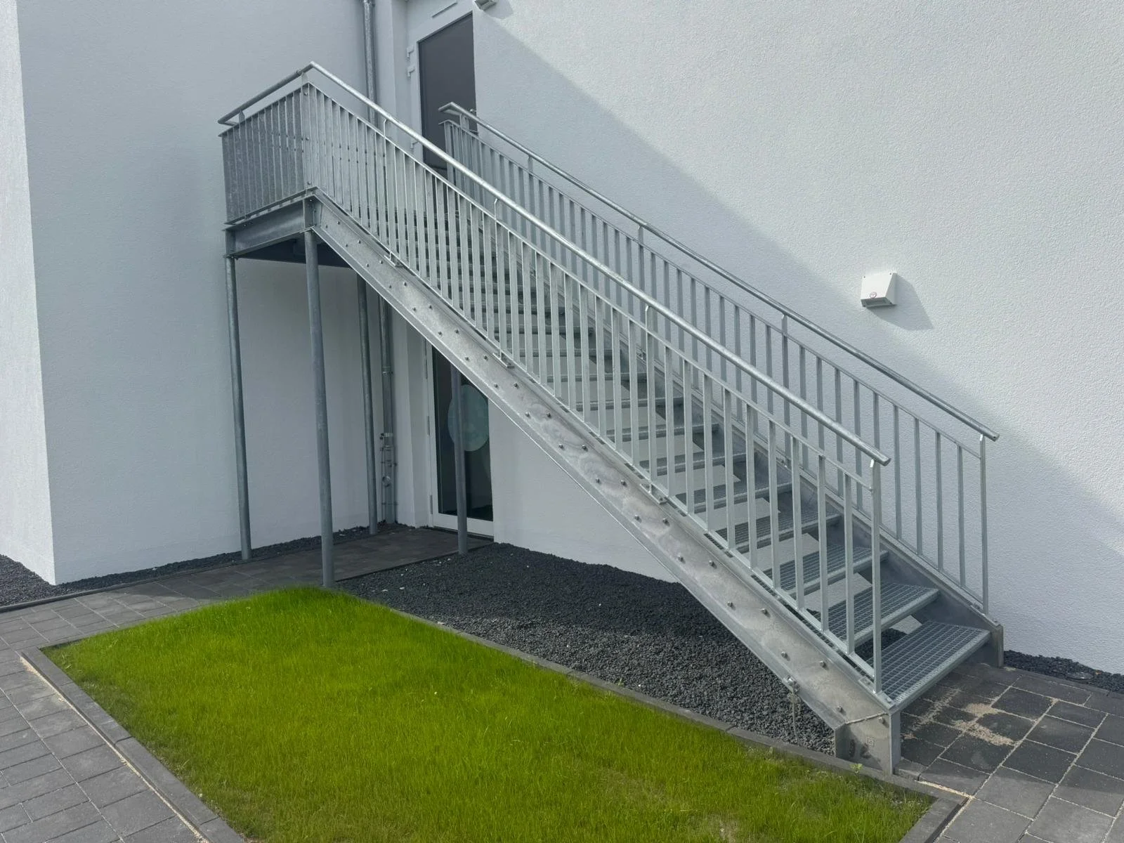 Stahltreppe Industriebau