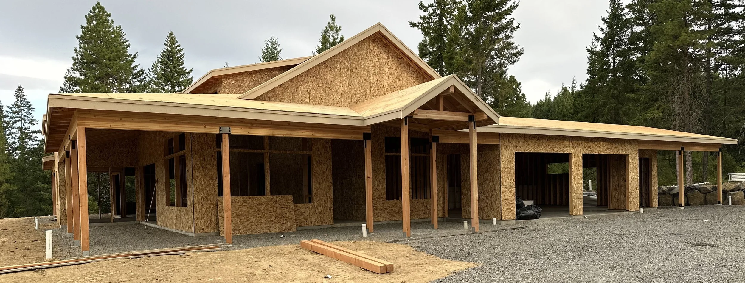 Completed design/build residence