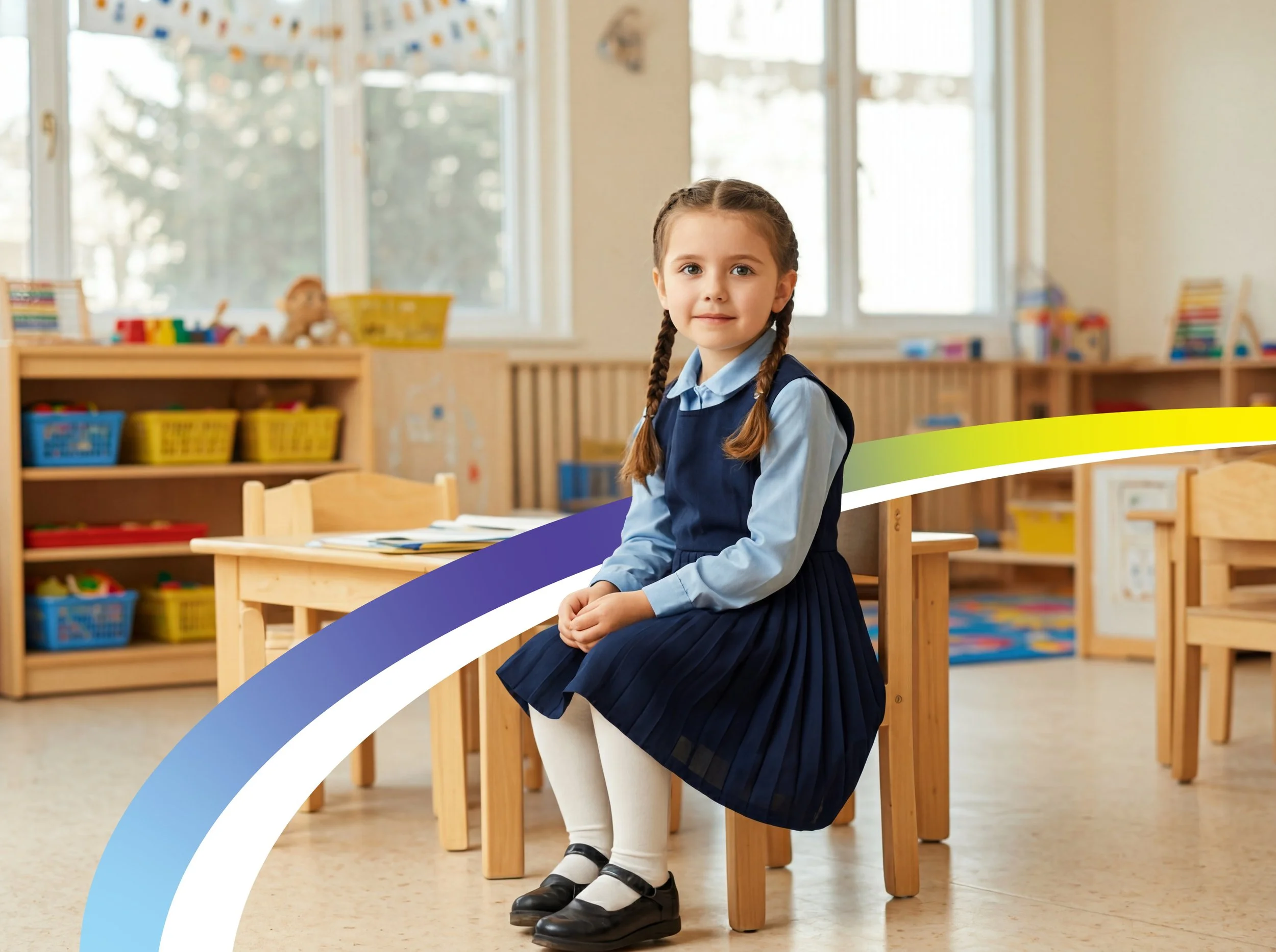 Child in classroom