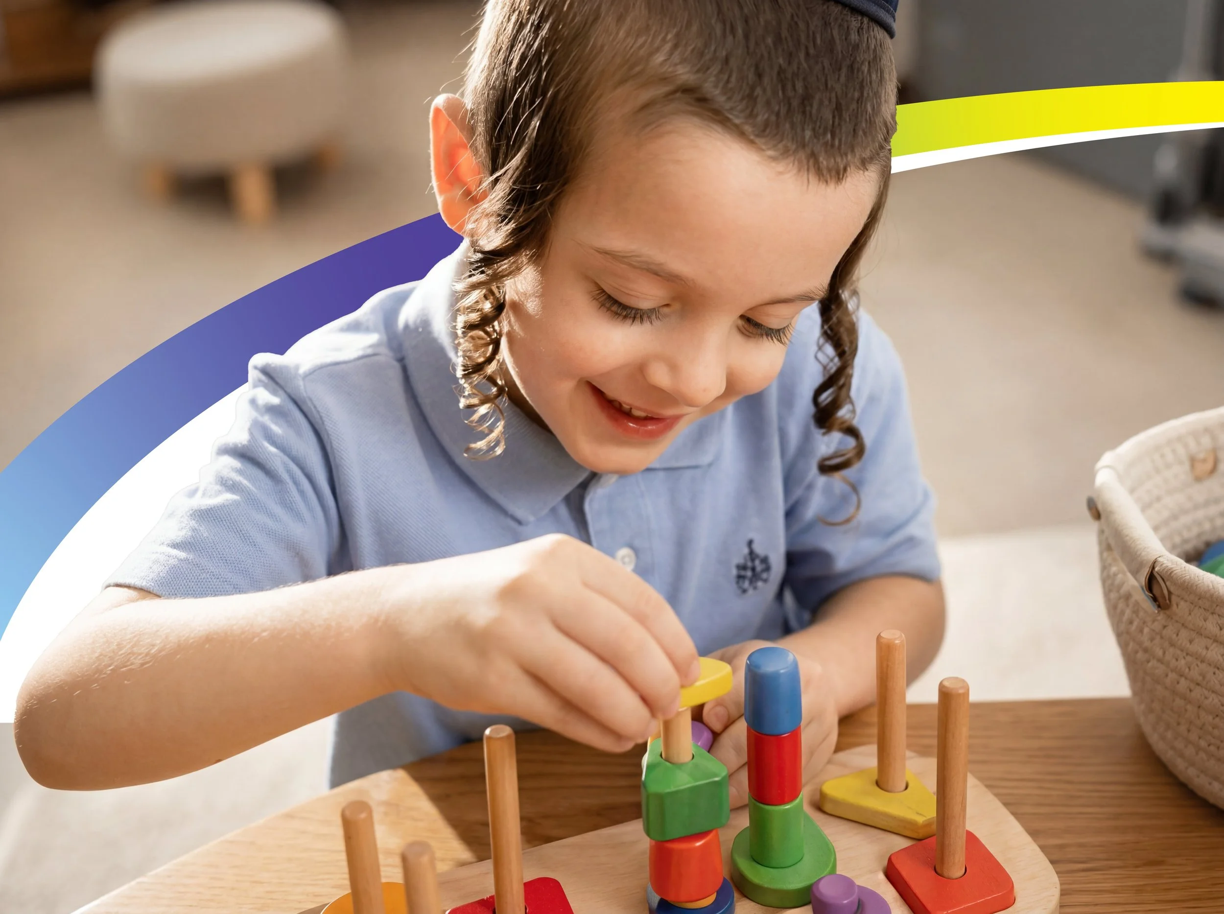 Child at therapy session