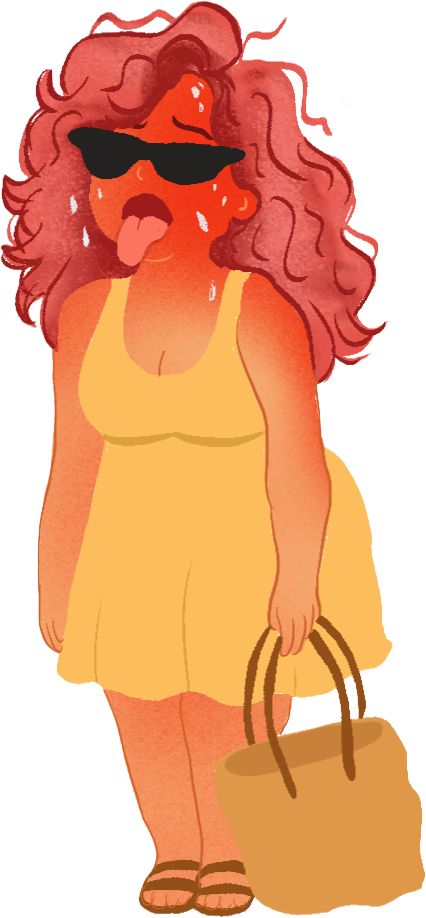 Pink Hair Lady