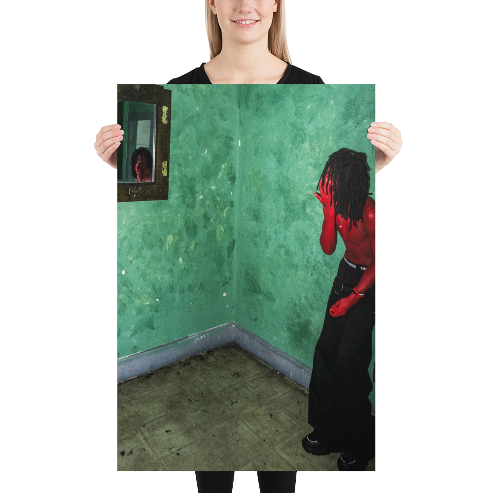 SKIN TURNS RED POSTER 1
